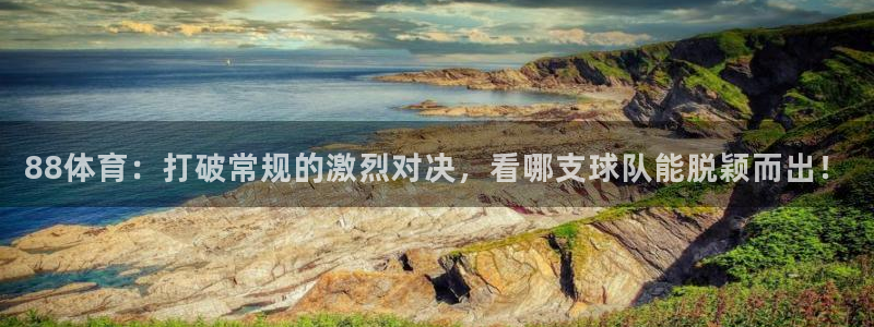 88体育：打破常规的激烈对决，看哪支球队能脱颖而出！